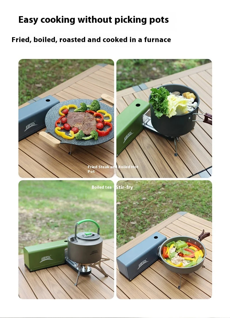 Cassette Stove 2670W, Portable Folding Gas Outdoor Picnic Cooker