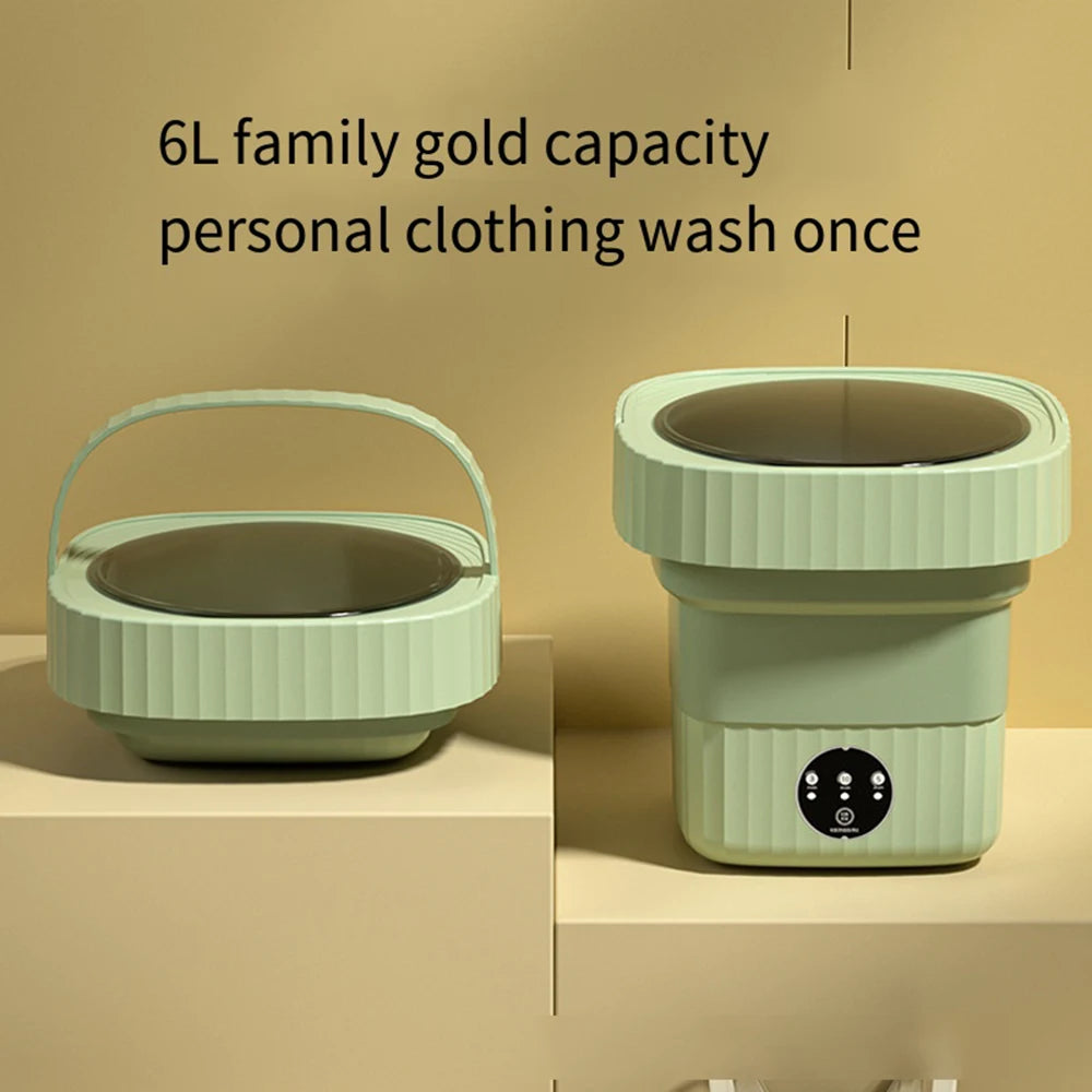 Folding Washing Machines. SUPER Portable & SUPER cute.