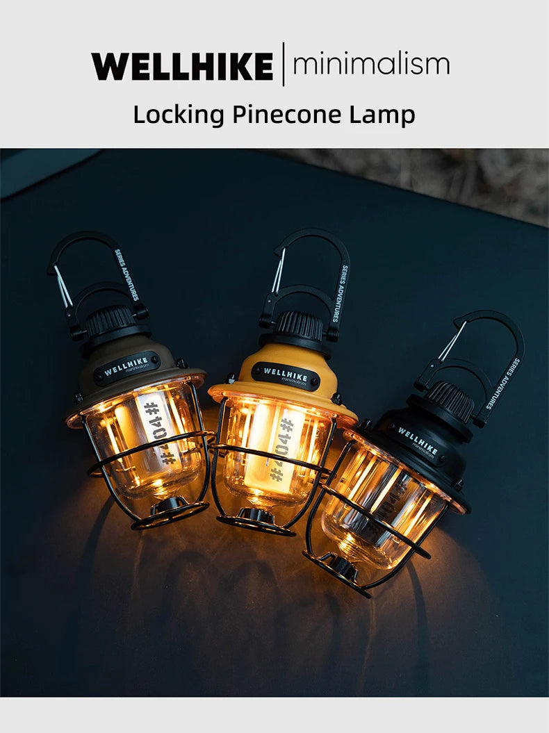 WELLHIKE Outdoor Lighting Camping Lights - Long Life