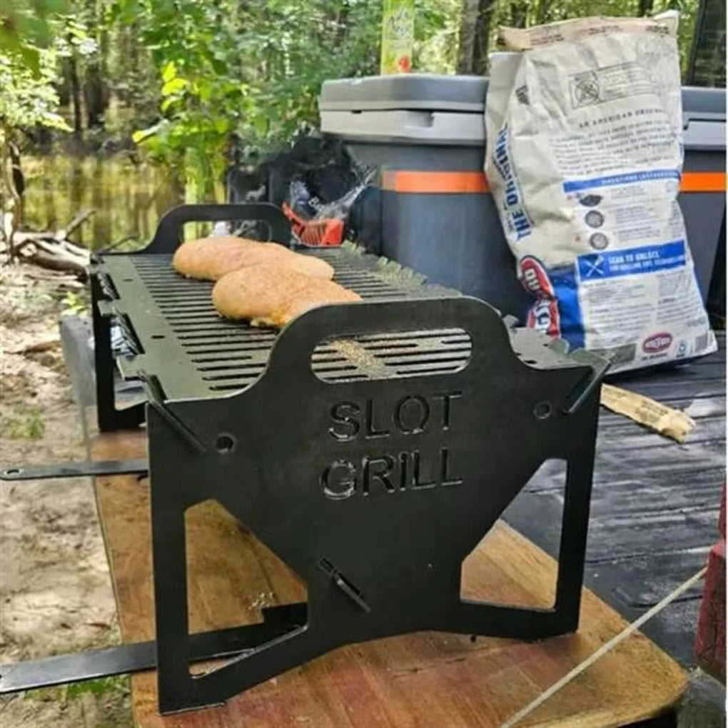 Stainless Steel Collapsible BBQ Grill - Compact And Portable