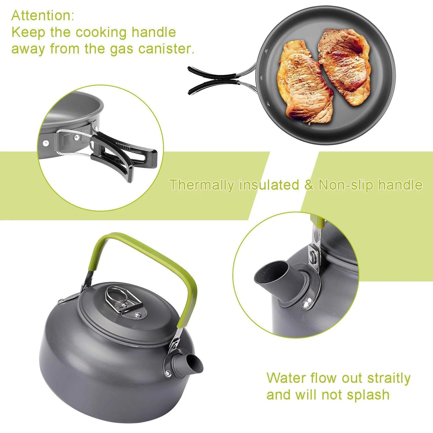 Camping Cookware. Super compact & super Lightweight