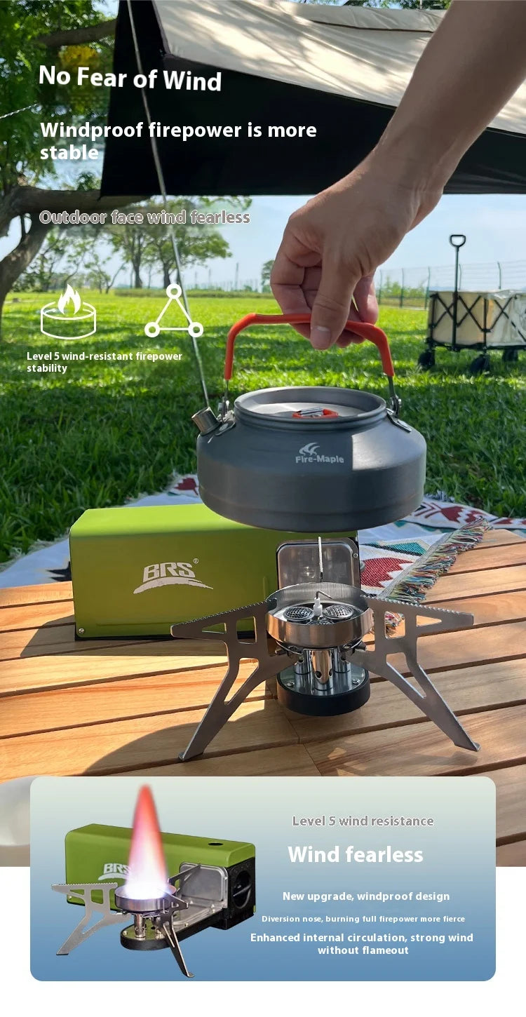 Cassette Stove 2670W, Portable Folding Gas Outdoor Picnic Cooker