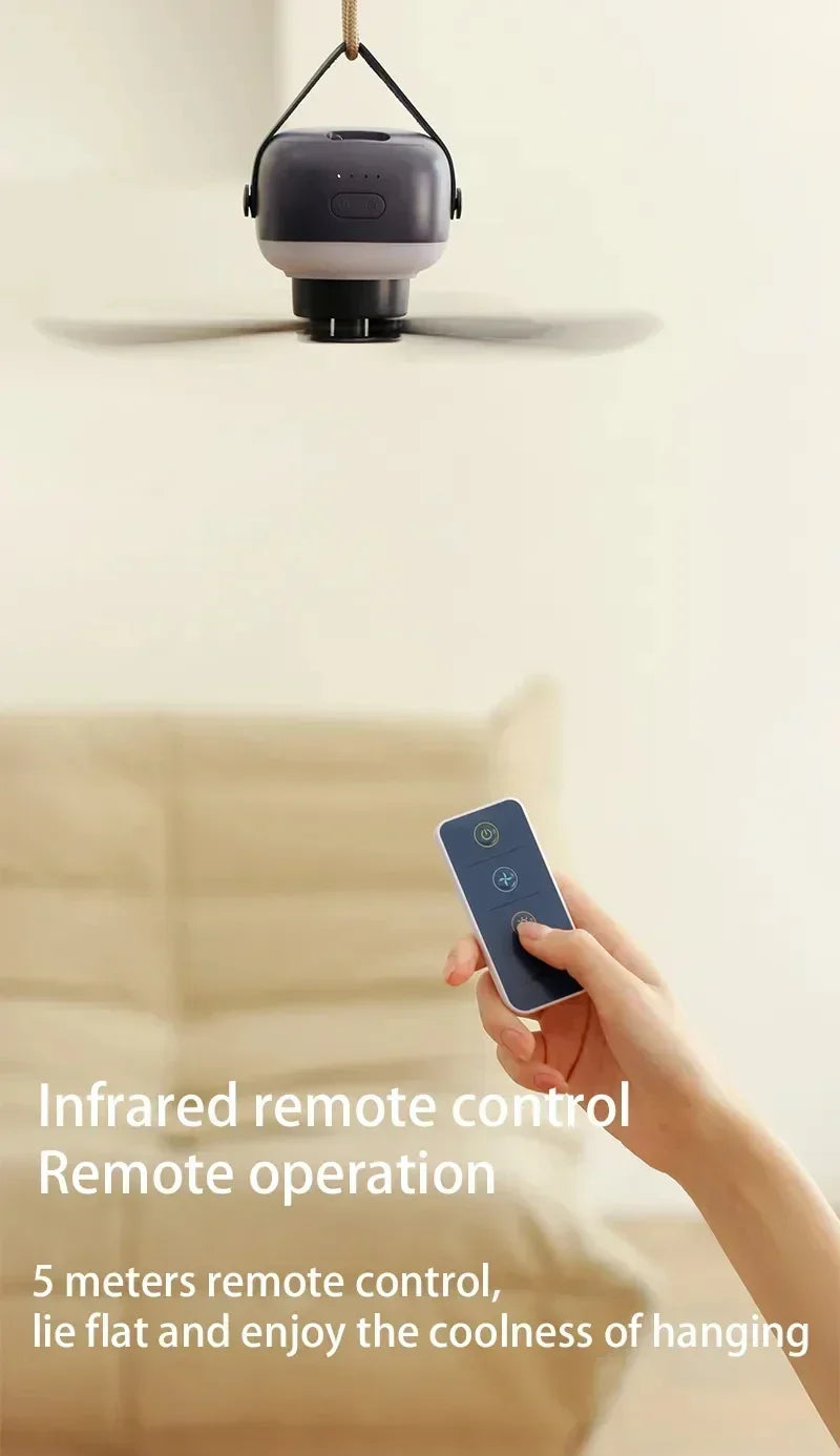Portable Camping Fan, great for swags & Tents