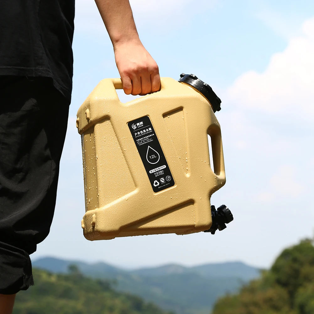 12L Outdoor Water jerry Container with Faucet