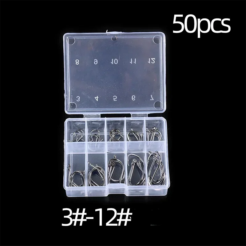 Fishing Hooks -  Carbon Steel - Strong Sharp