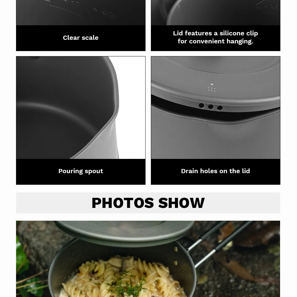 Ramen Pot - Ultralight Heat Exchanger