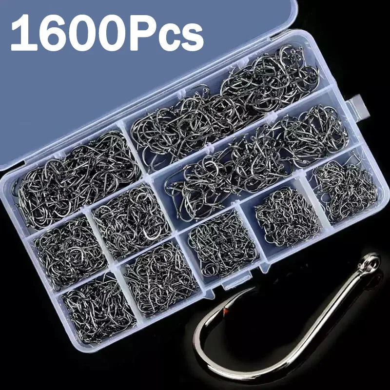 Fishing Hooks -  Carbon Steel - Strong Sharp