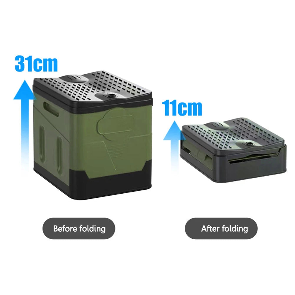 Portable Camping Toilet & Degradable Garbage Bags
