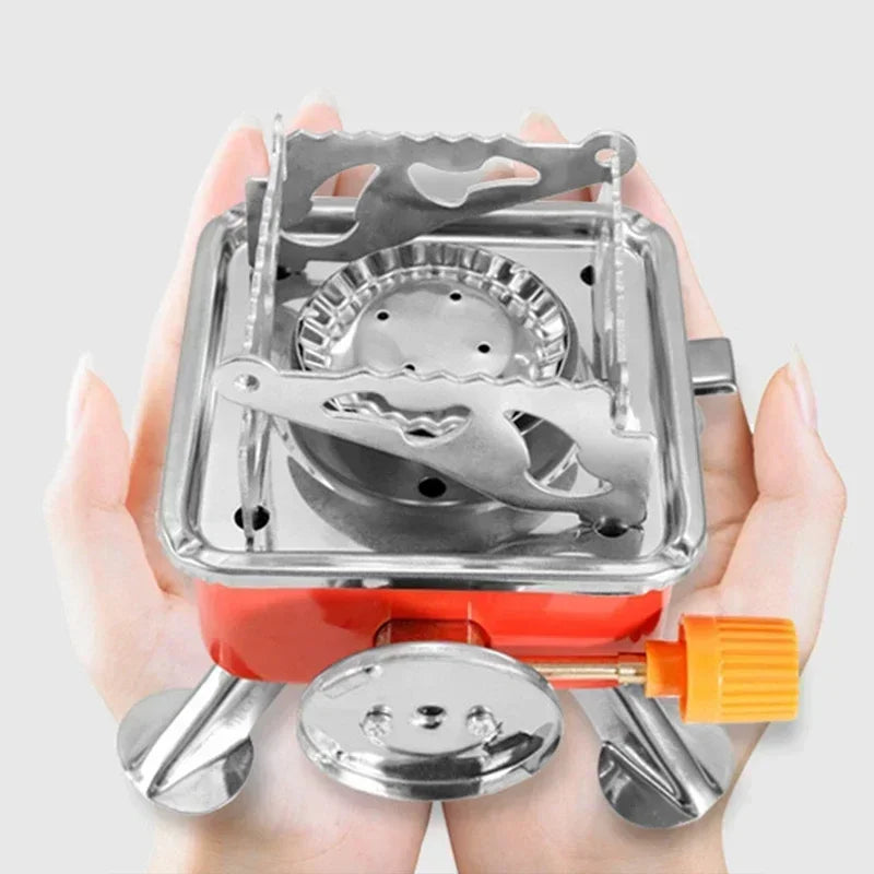 Portable Burner Camping Foldable Windproof Outdoor Gas Stove