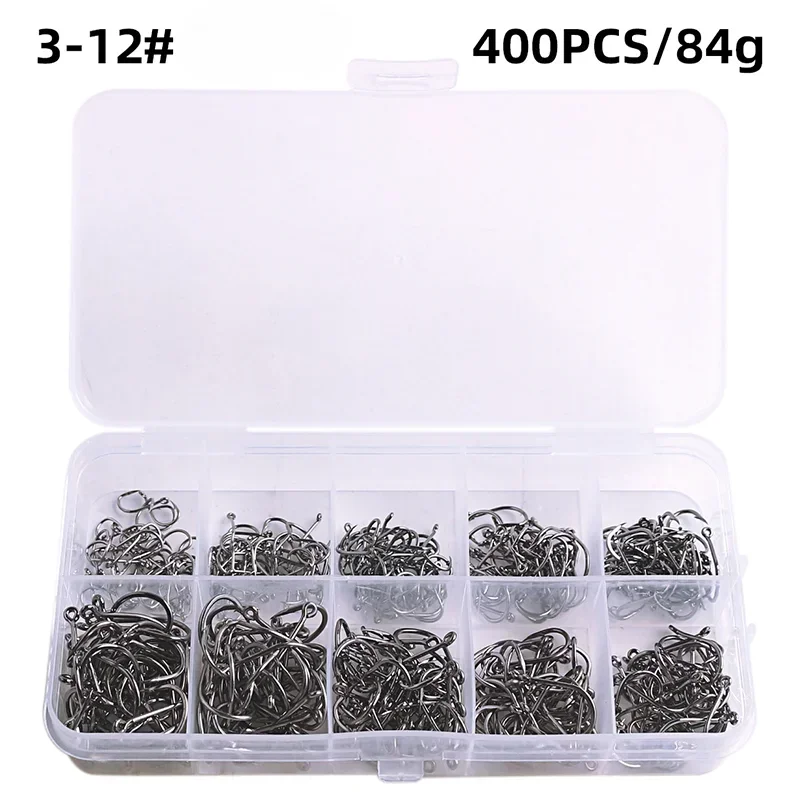 Fishing Hooks -  Carbon Steel - Strong Sharp