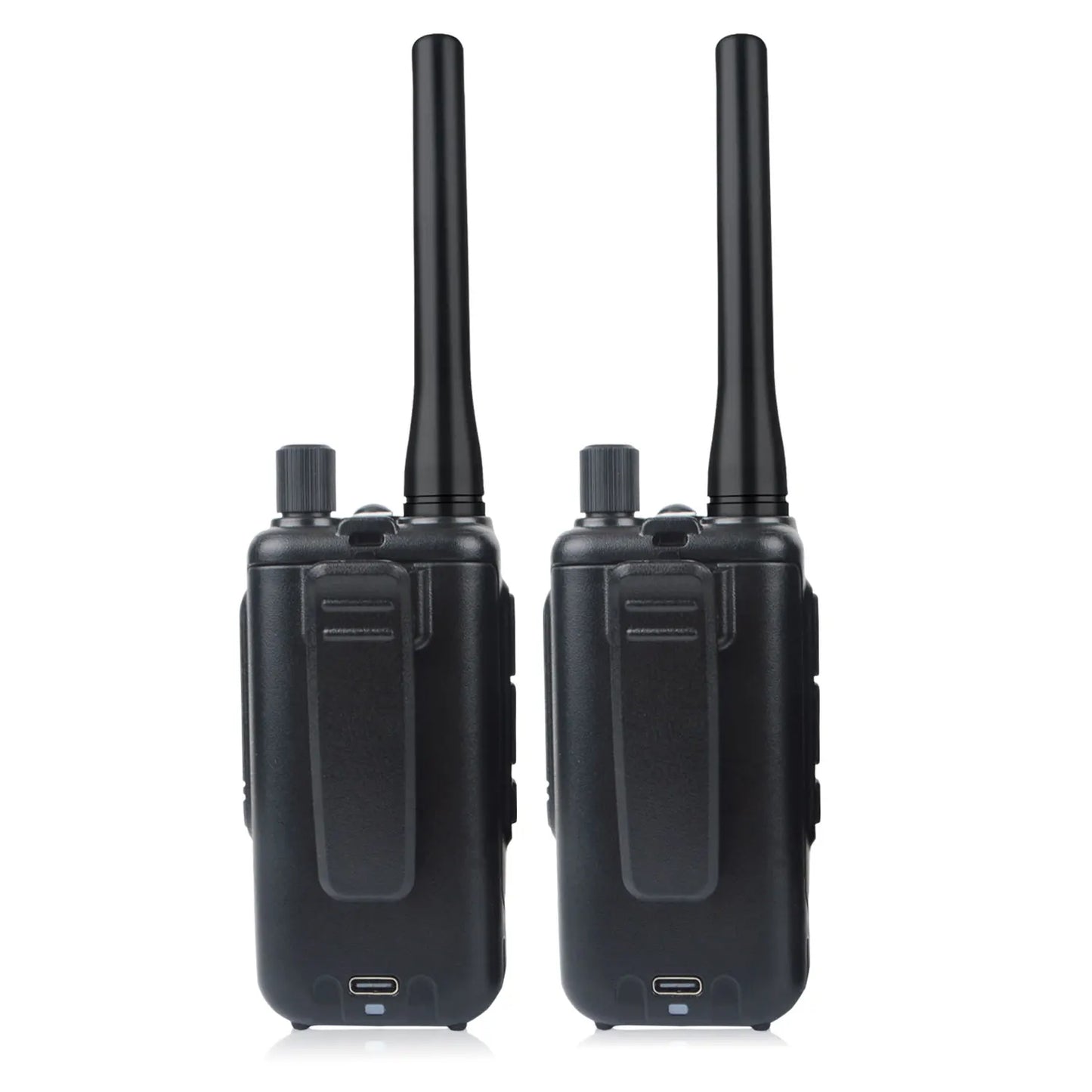 2PCS/Pack UV-5R Mini Dual Band Dual PTT Walkie Talkie