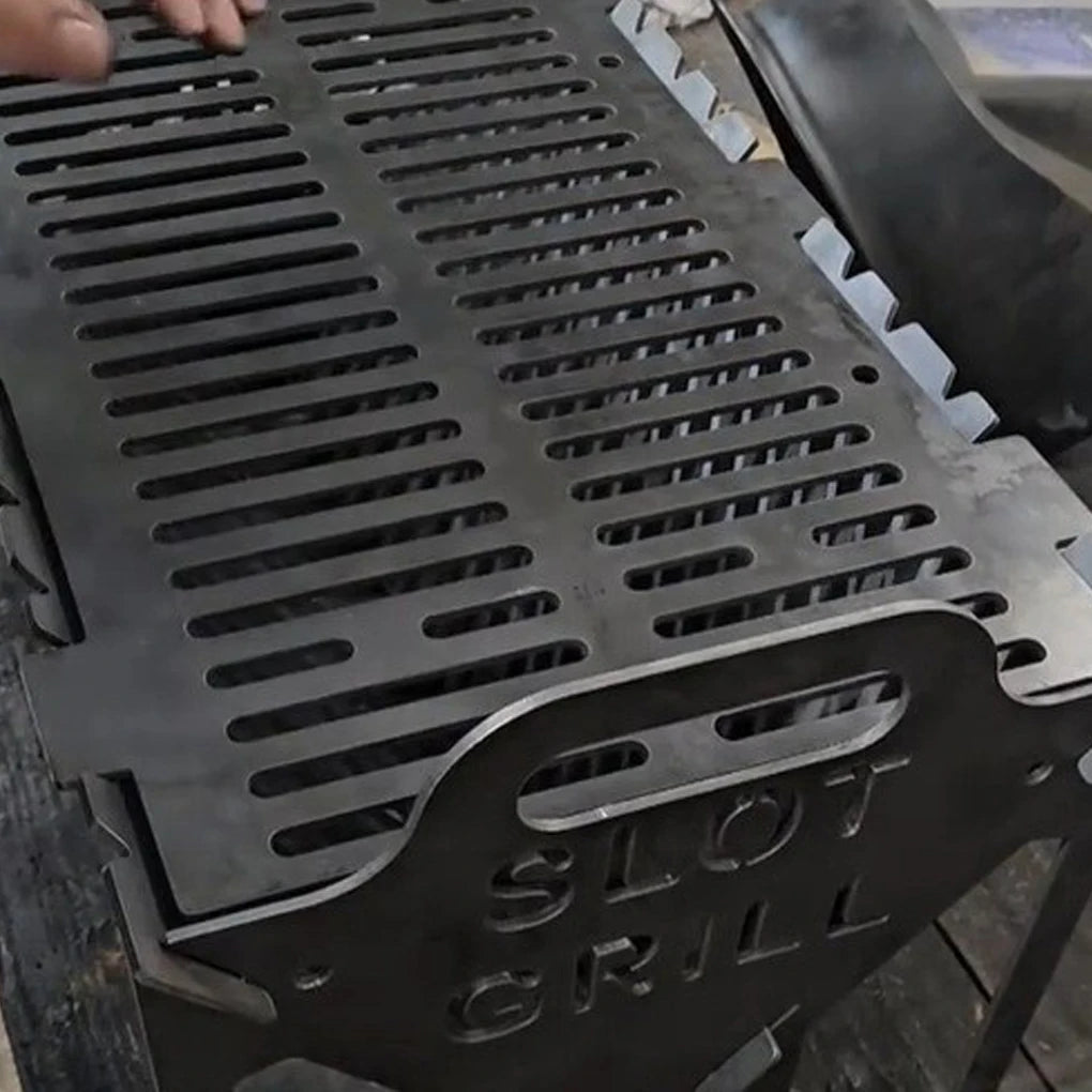 Stainless Steel Collapsible BBQ Grill - Compact And Portable