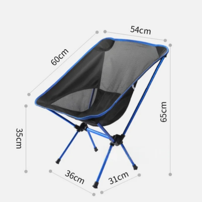 Outdoor moon chair, super portable folding camping