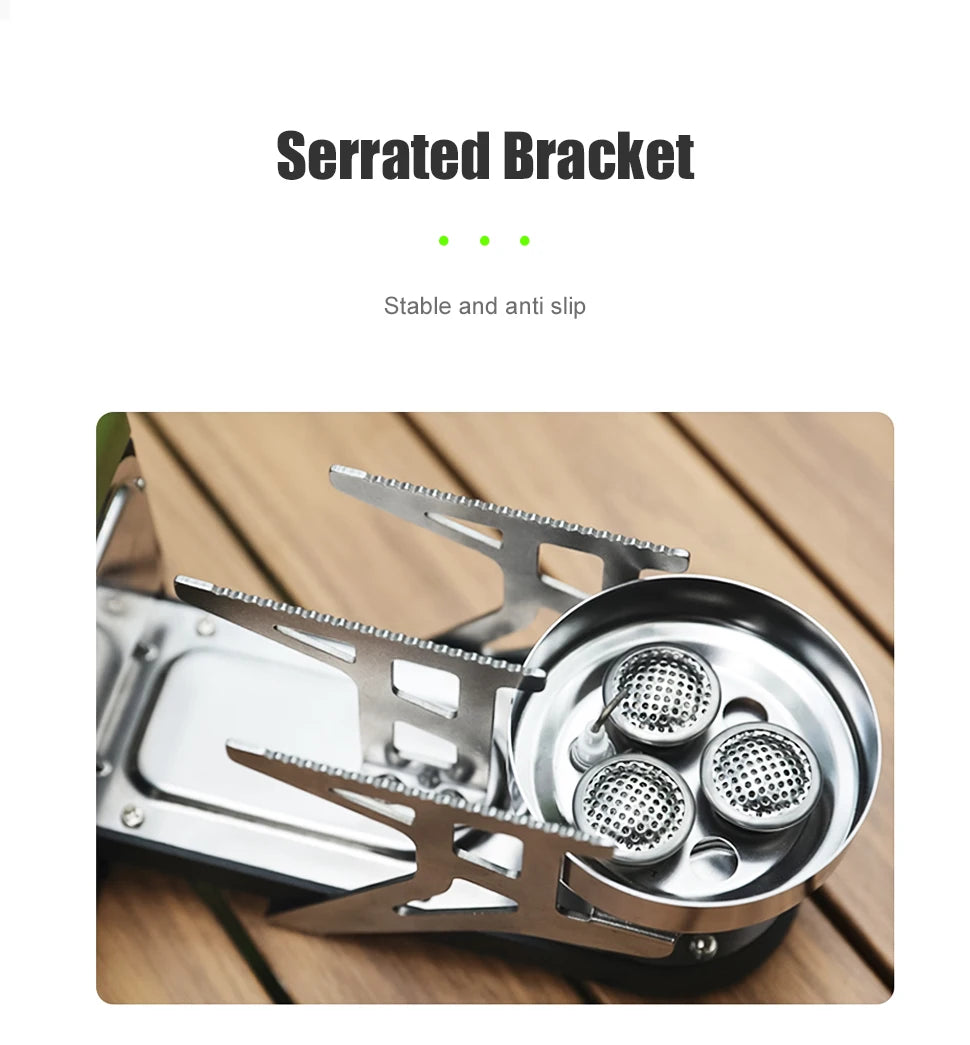 Camping Gas Stove 3800W Folding Cassette