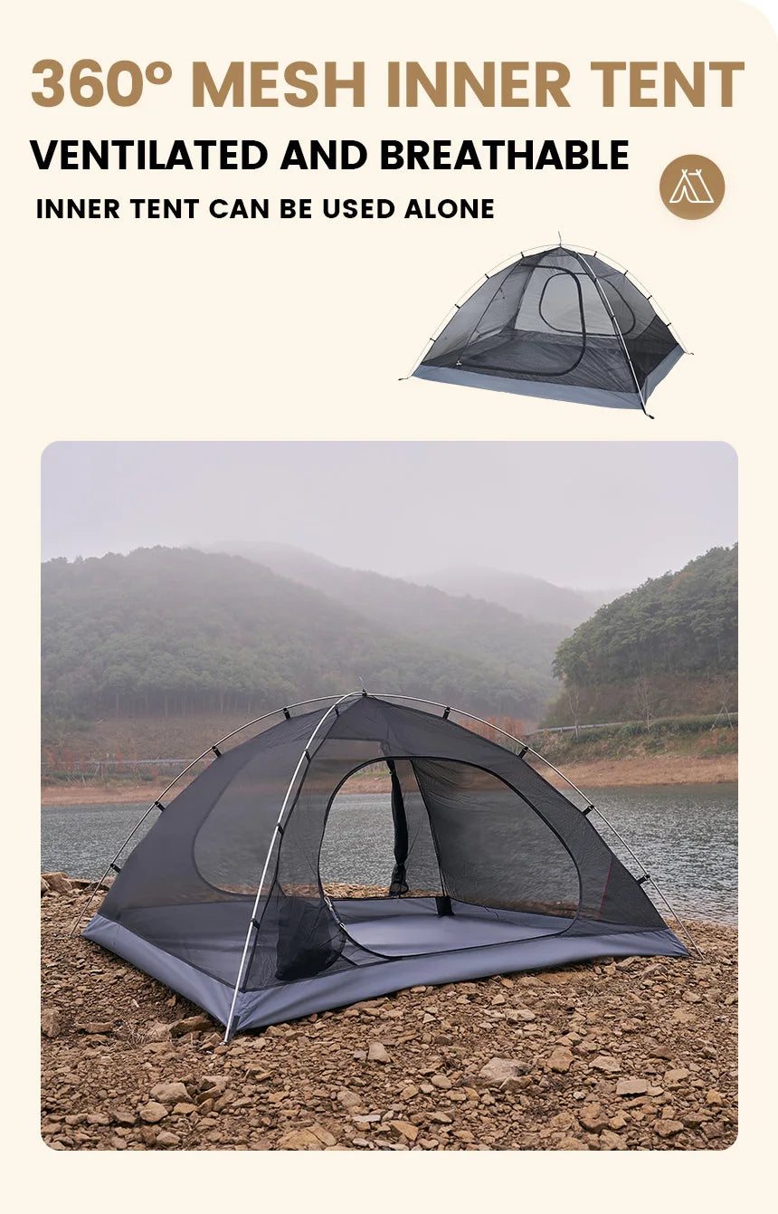 Camping Backpacking Tent - Waterproof, Rainproof ,Hiking