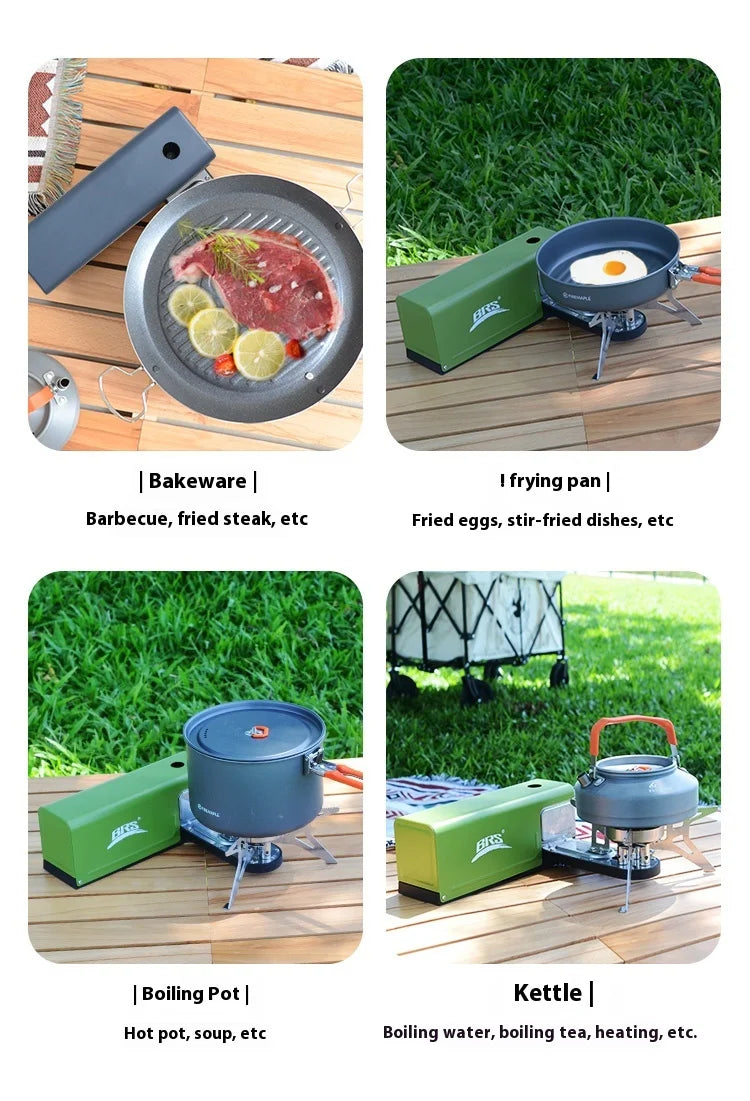 Cassette Stove 2670W, Portable Folding Gas Outdoor Picnic Cooker