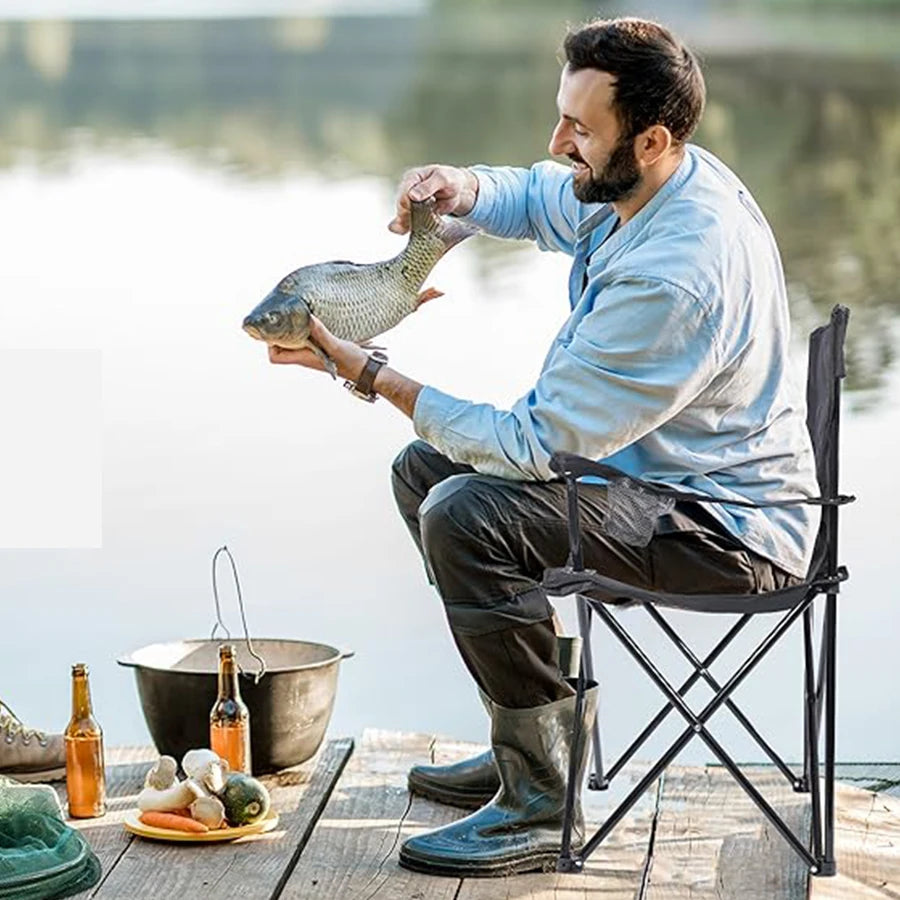 Camping Chair, Foldable perfect for Fishing, Camping & Beach