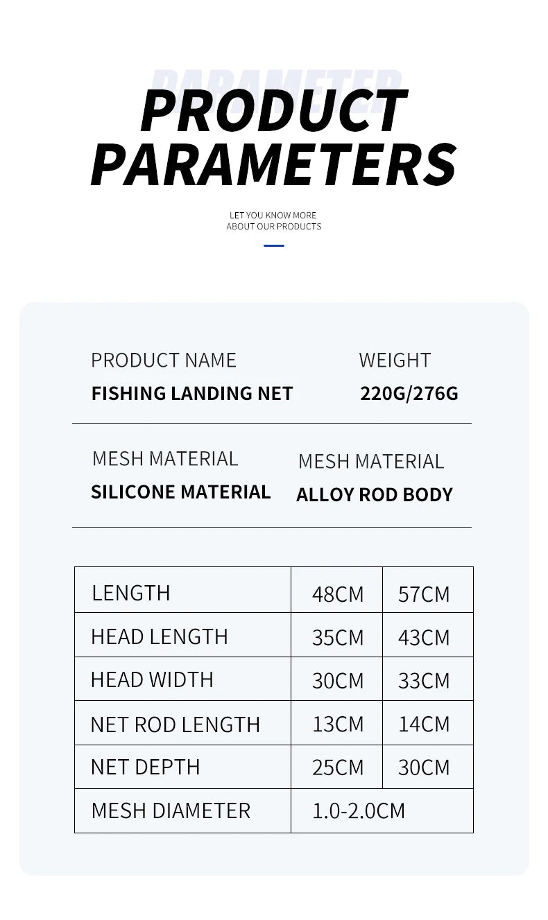 Portable Fishing Net, Ultralight Aluminum Alloy