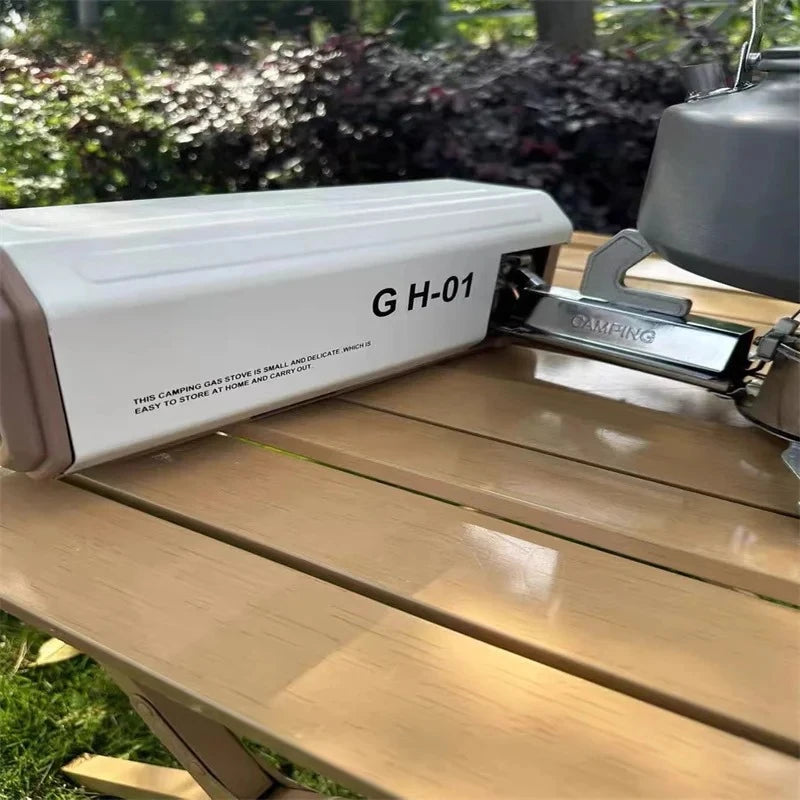 Ultra-Light Steel Automatic Camp Cooking Stove for Family Travel Outdoor