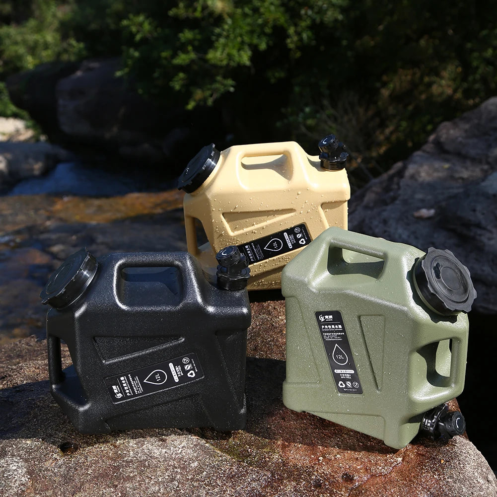12L Outdoor Water jerry Container with Faucet