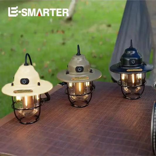 Portable Lantern Outdoor, Home, Camping Retro Camping Light