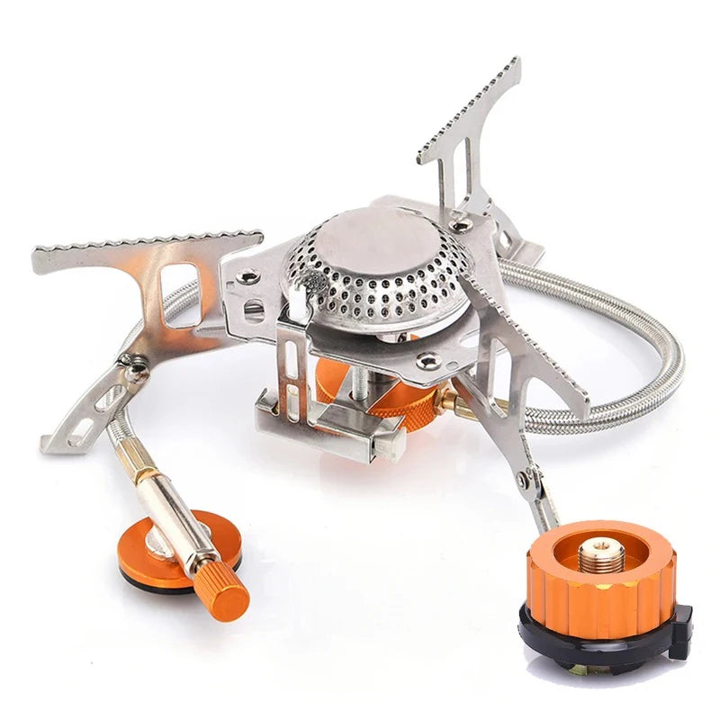 Camping Gas Stove, SUPER Portable Folding Outdoor Backpacking Stove 3500W