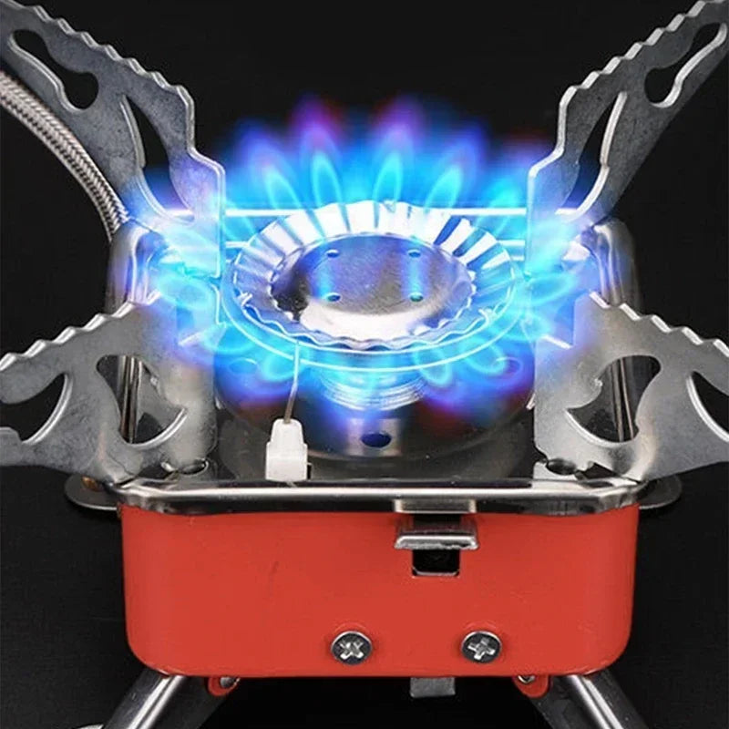 Portable Burner Camping Foldable Windproof Outdoor Gas Stove