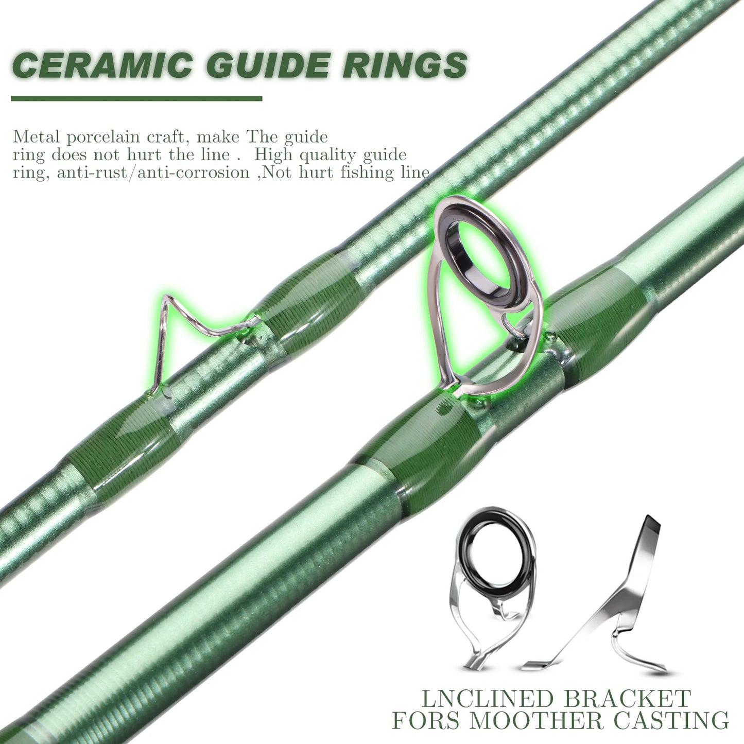 Fly Fishing Carbon Fly Fishing Rods LW Freshwater Fly Rods for Salmon Fishing Tackle