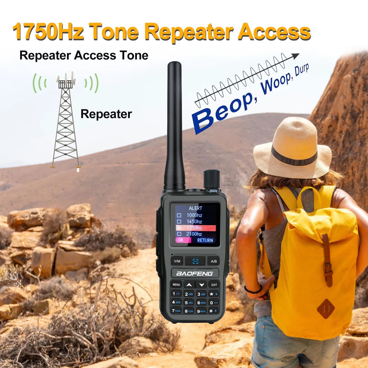 2PCS/Pack UV-5R Mini Dual Band Dual PTT Walkie Talkie