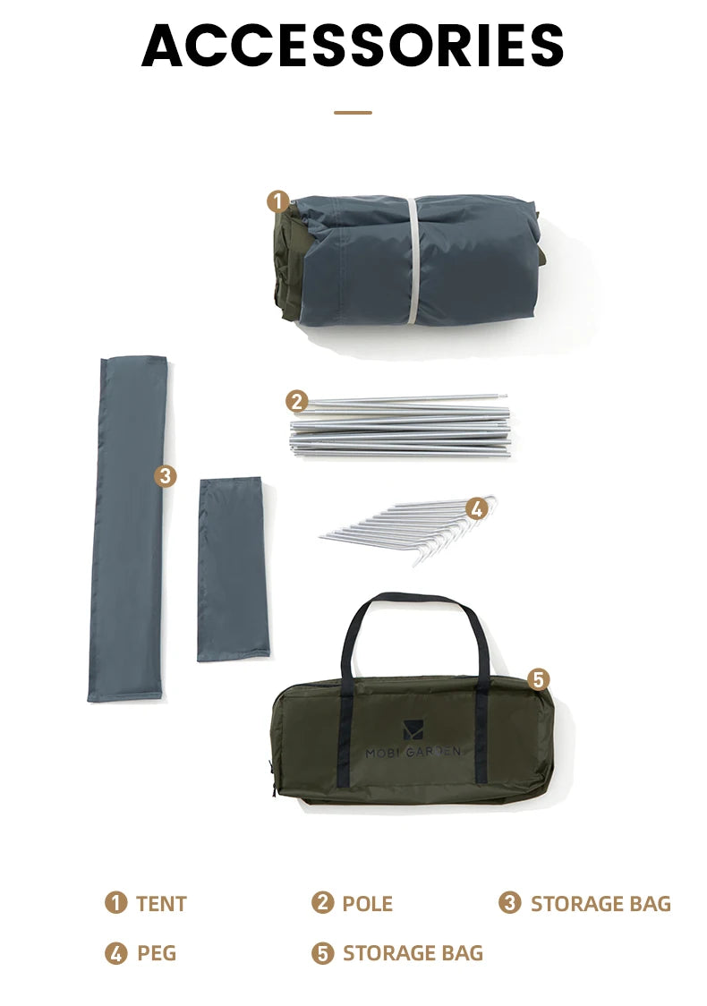 Camping Backpacking Tent - Waterproof, Rainproof ,Hiking