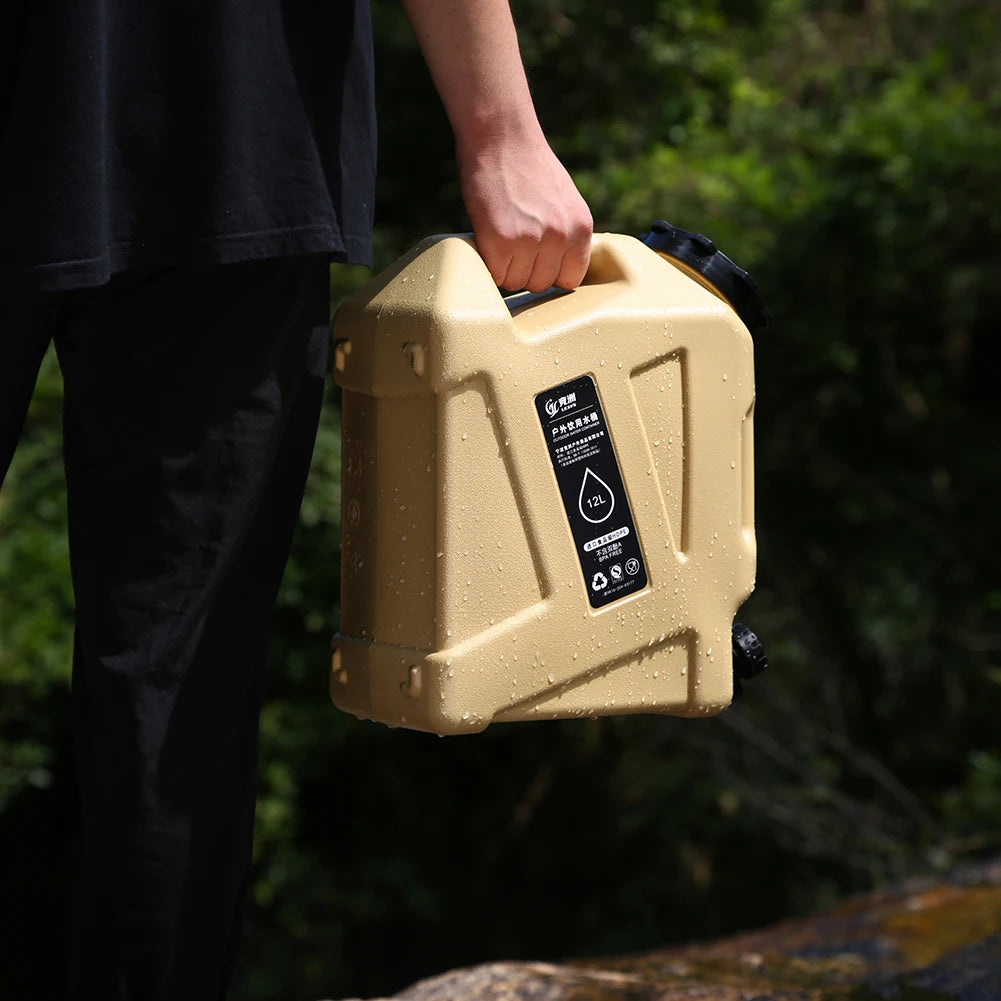 12L Outdoor Water jerry Container with Faucet