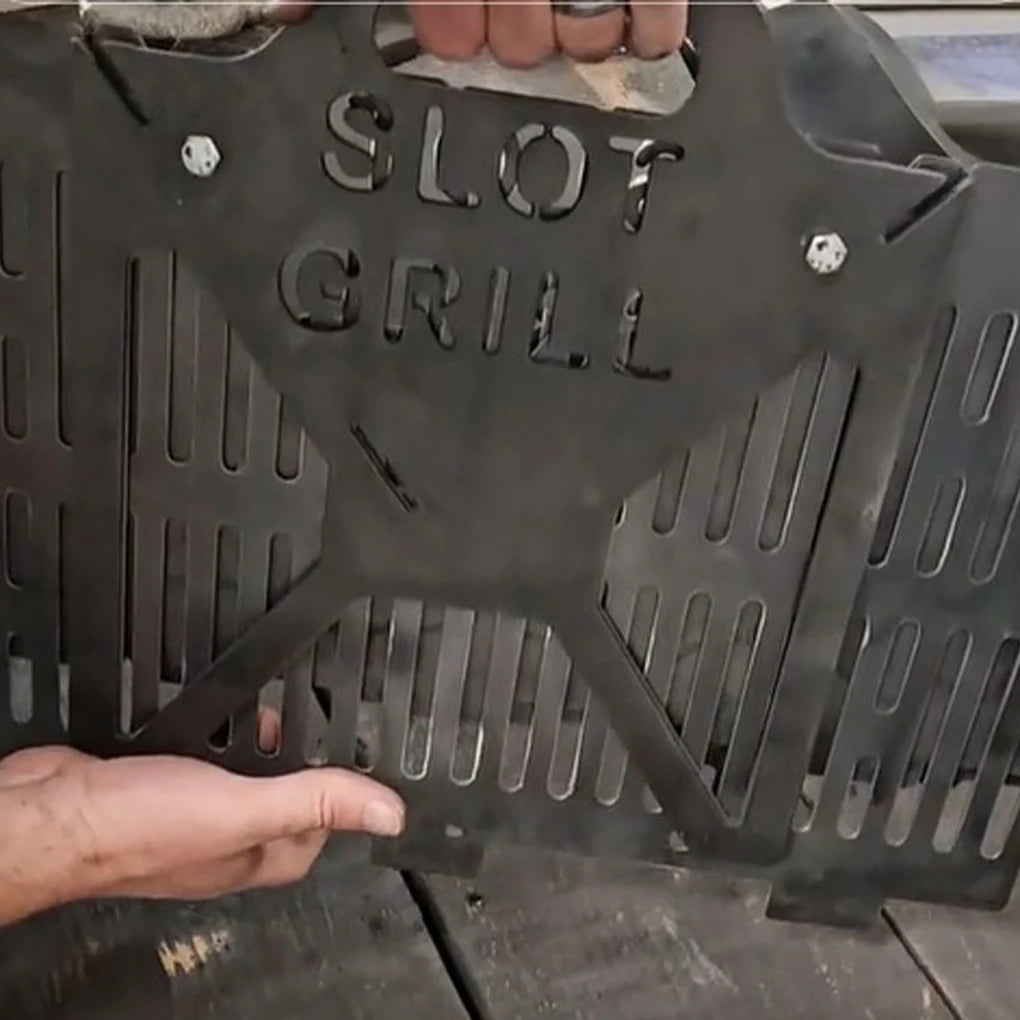 Stainless Steel Collapsible BBQ Grill - Compact And Portable