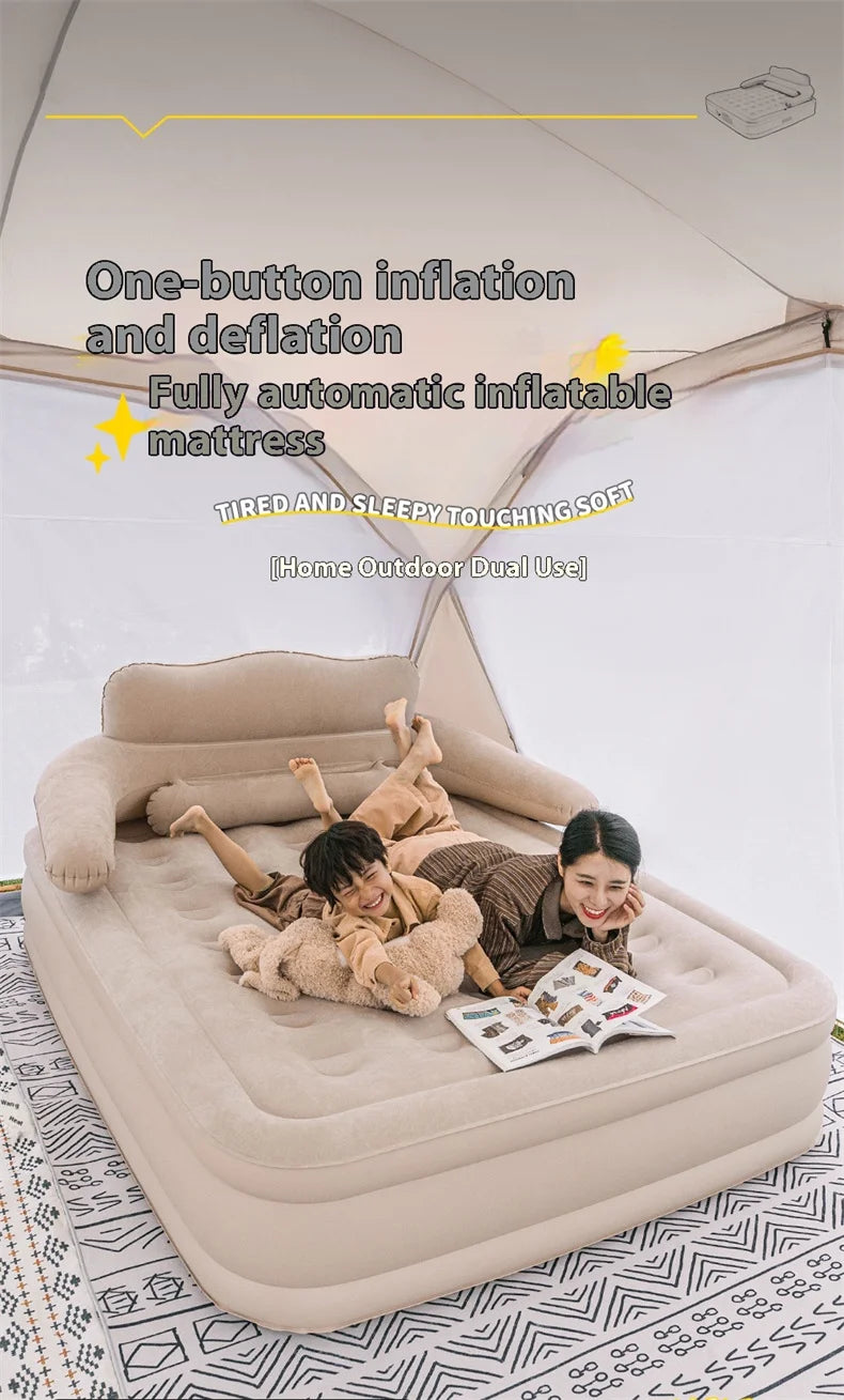 Large Camping Air Tent, inflatable One-touch Outdoor Tent