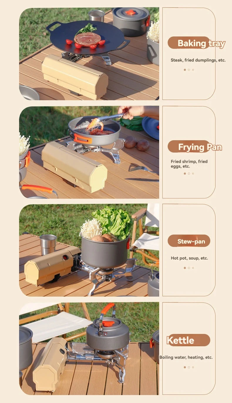 2670W Portable Folding Camping Gas Stove - super portable!!