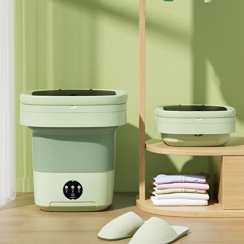 Folding Washing Machines. SUPER Portable & SUPER cute.