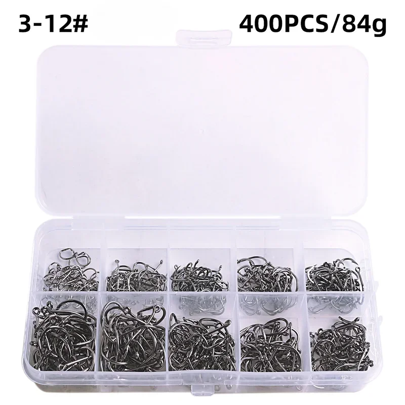 Fishing Hooks -  Carbon Steel - Strong Sharp