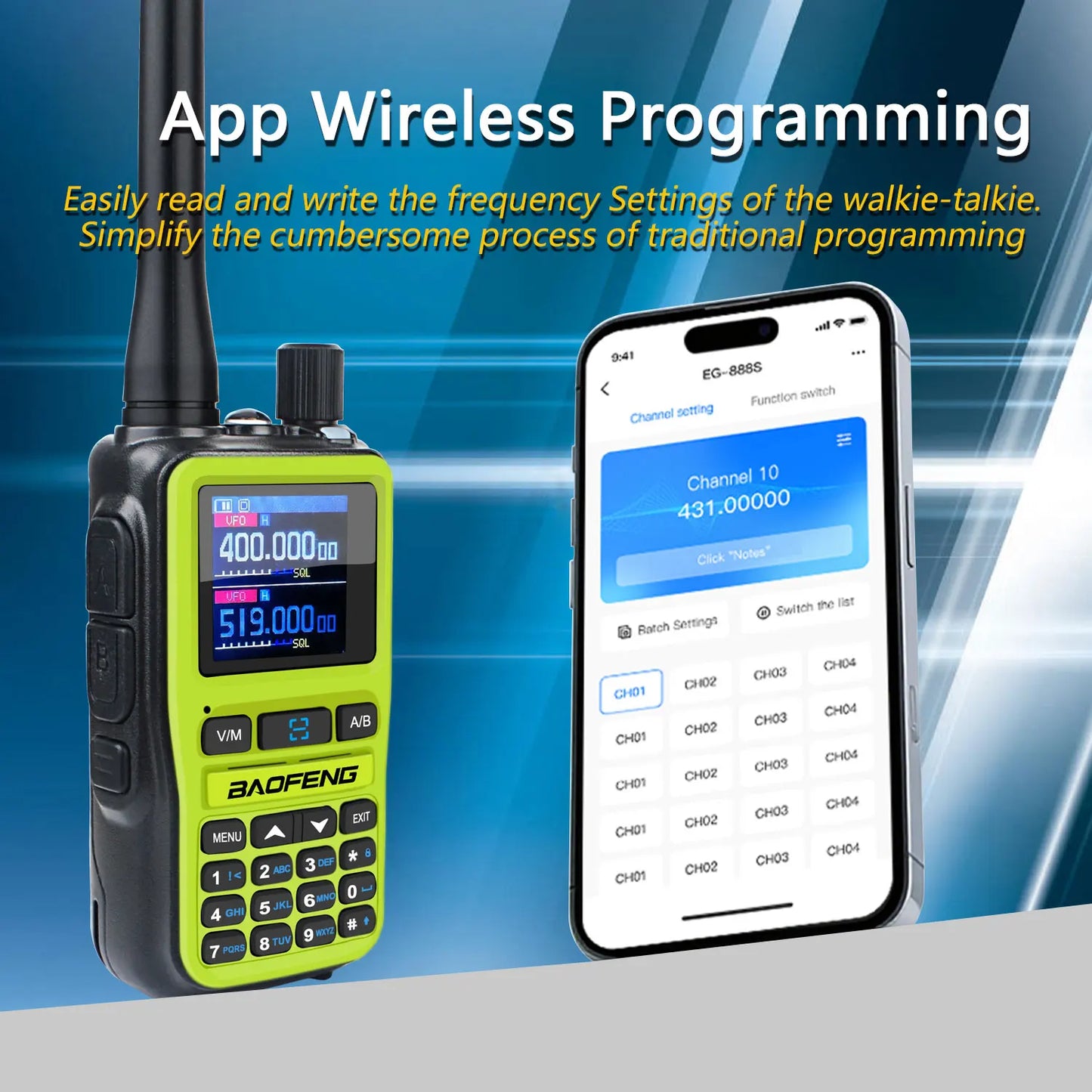 2PCS/Pack UV-5R Mini Dual Band Dual PTT Walkie Talkie