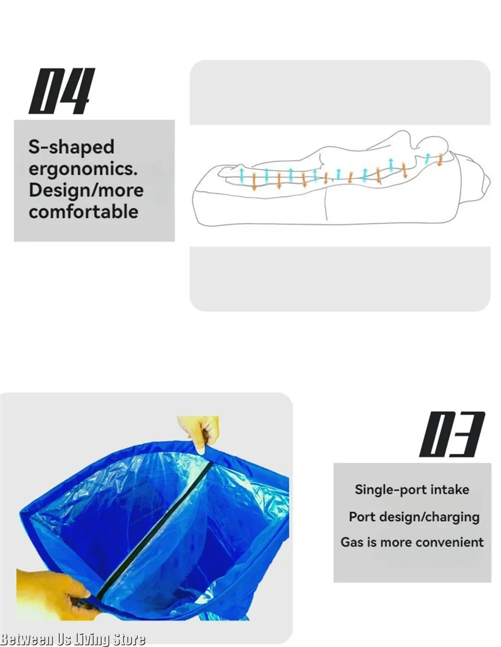 Premium Inflatable Sofa - no pump needed!!