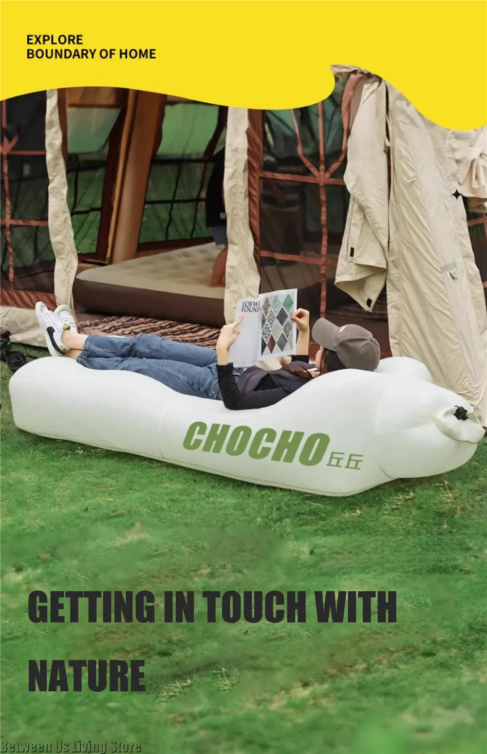 Premium Inflatable Sofa - no pump needed!!