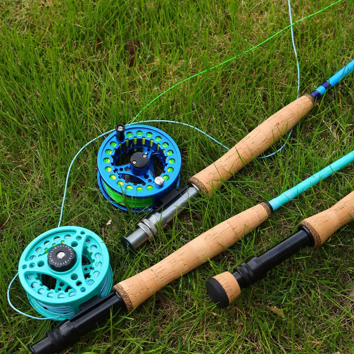 Fly Fishing Carbon Fly Fishing Rods LW Freshwater Fly Rods for Salmon Fishing Tackle