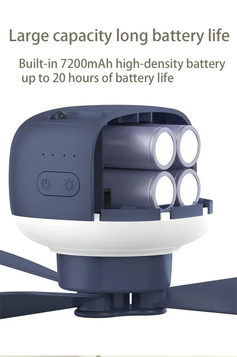 Portable Camping Fan, great for swags & Tents