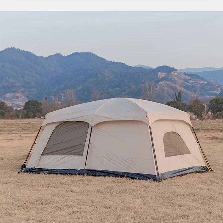 Sonuto Tent, outdoor camping two-bedroom portable thickened field awning