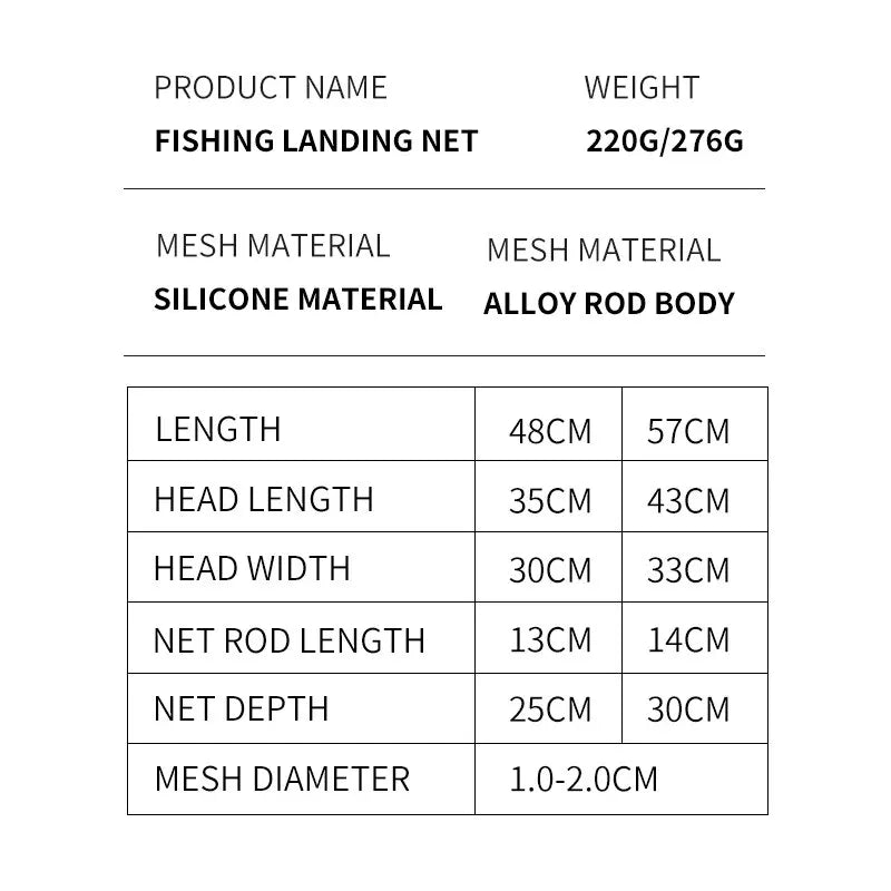 Portable Fishing Net, Ultralight Aluminum Alloy