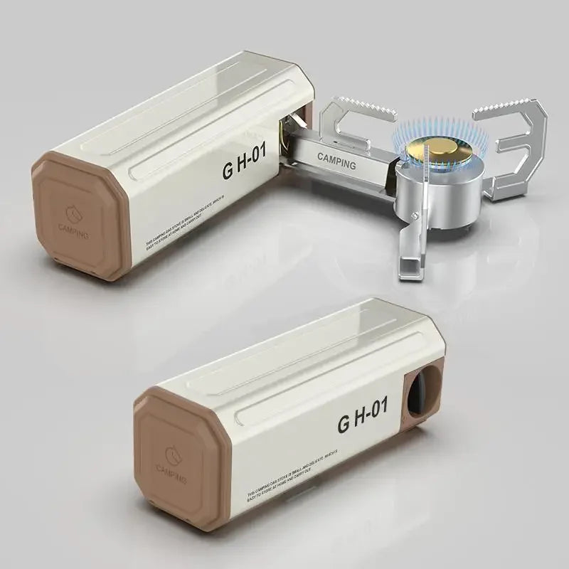 Ultra-Light Steel Automatic Camp Cooking Stove for Family Travel Outdoor