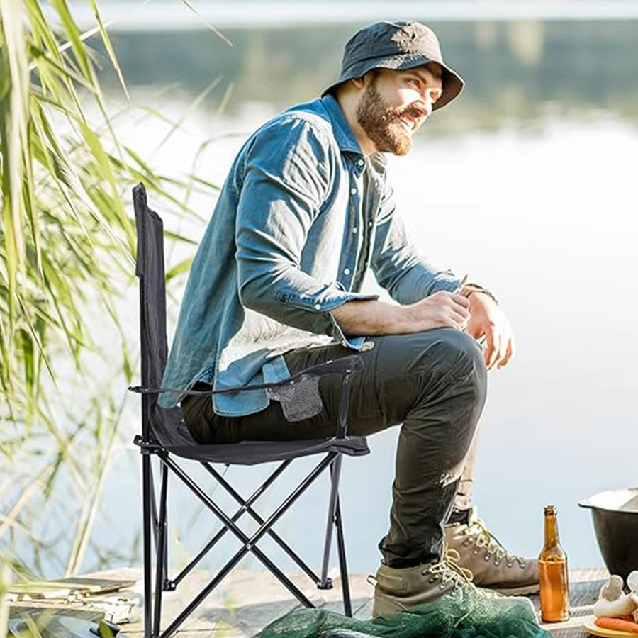 Camping Chair, Foldable perfect for Fishing, Camping & Beach