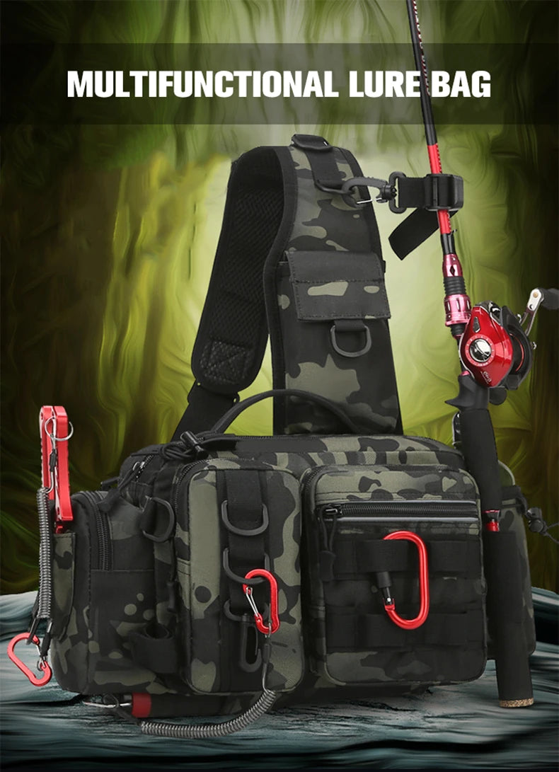 Fishing Tackle Backpack / Lure Gear Storage Bag