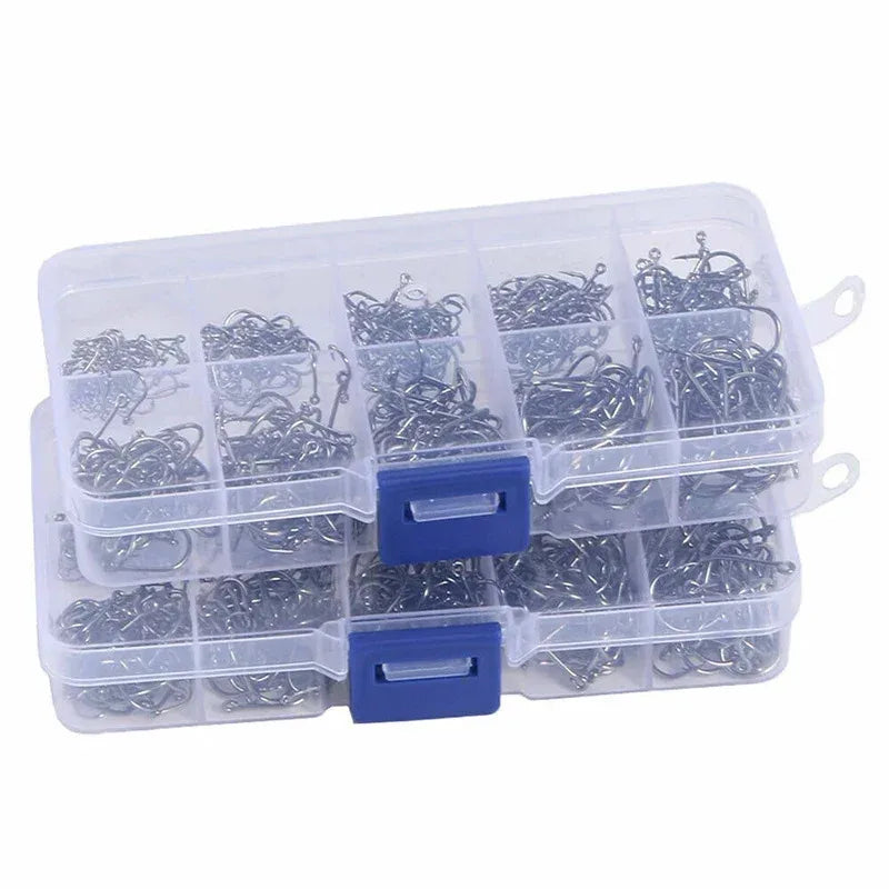 Fishing Hooks -  Carbon Steel - Strong Sharp