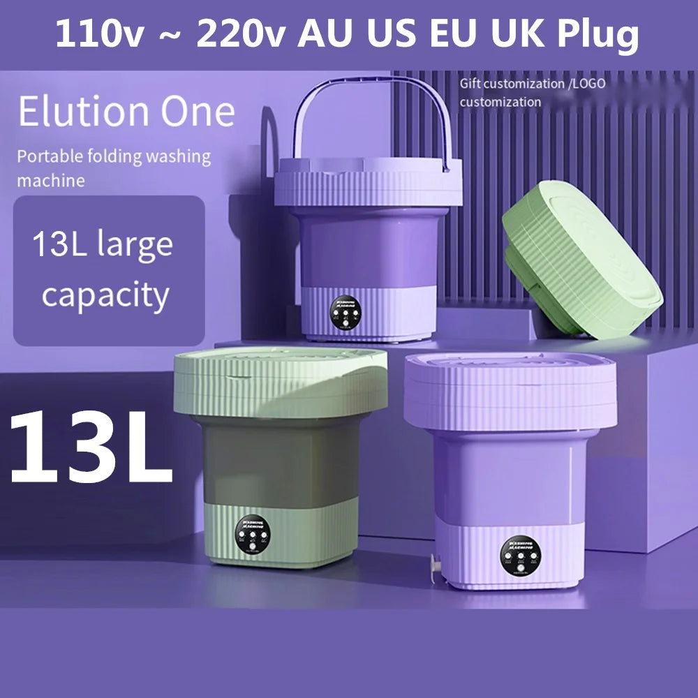 Folding Washing Machines. SUPER Portable & SUPER cute.