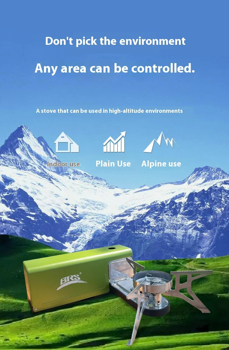 Cassette Stove 2670W, Portable Folding Gas Outdoor Picnic Cooker