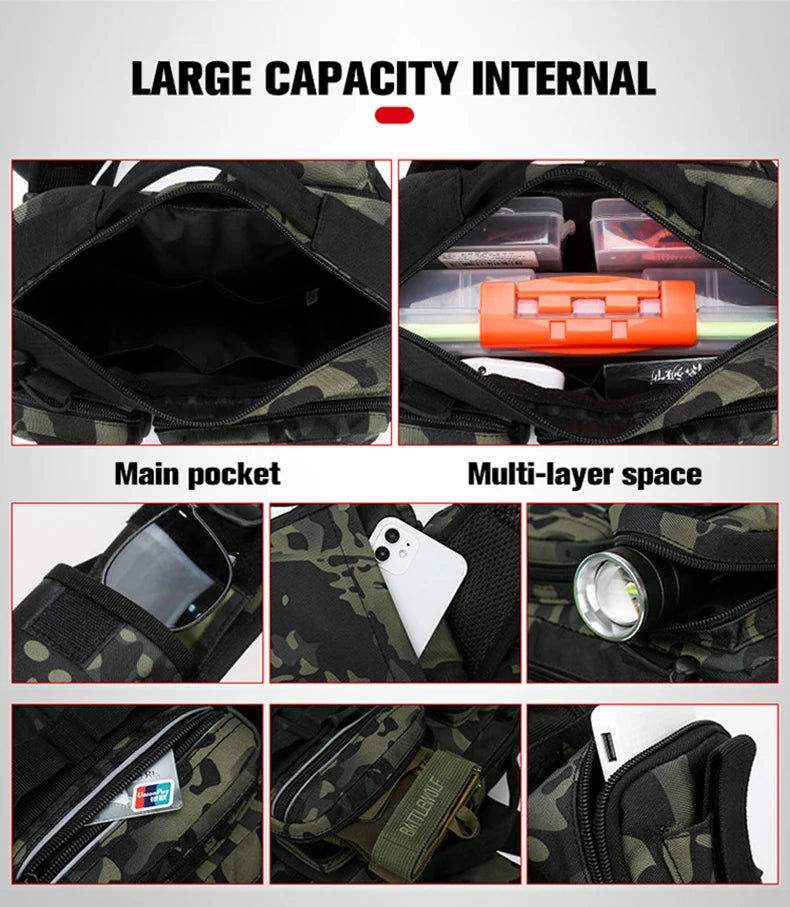 Fishing Tackle Backpack / Lure Gear Storage Bag